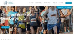 Desktop Screenshot of citylauf-leonberg.de